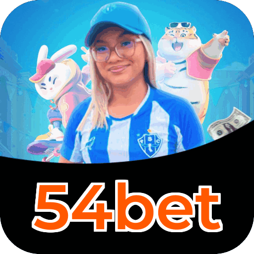 Fluxo de download do app 54bet — referência visual